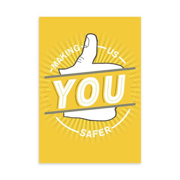Thumbs Up Safety Appreciation Card