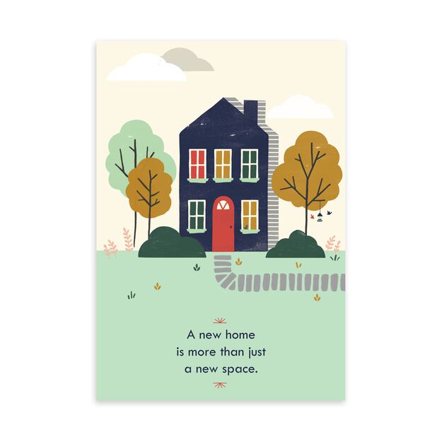 More Than a New Space New Home Card